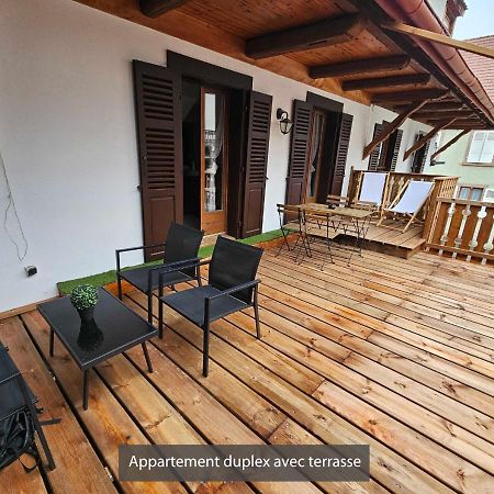 Appartements Duplex 3 Et 4 Personnes - Climatisation - Village Elu Parmi Les "Plus Beaux Villages De France" - Route Des Vins - Centre Alsace เบิร์กไฮม์ ภายนอก รูปภาพ
