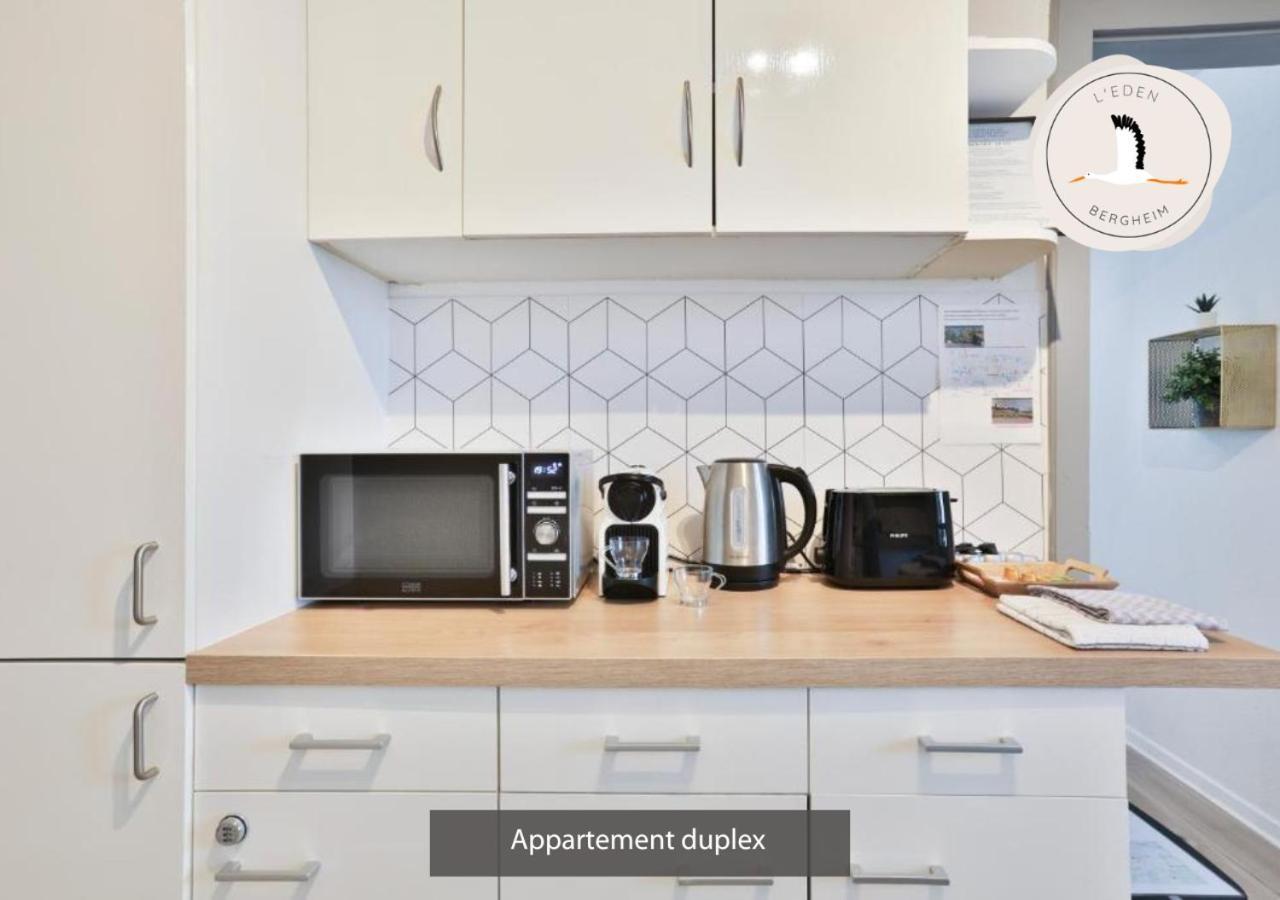 Appartements Duplex 3 Et 4 Personnes - Climatisation - Village Elu Parmi Les "Plus Beaux Villages De France" - Route Des Vins - Centre Alsace เบิร์กไฮม์ ภายนอก รูปภาพ