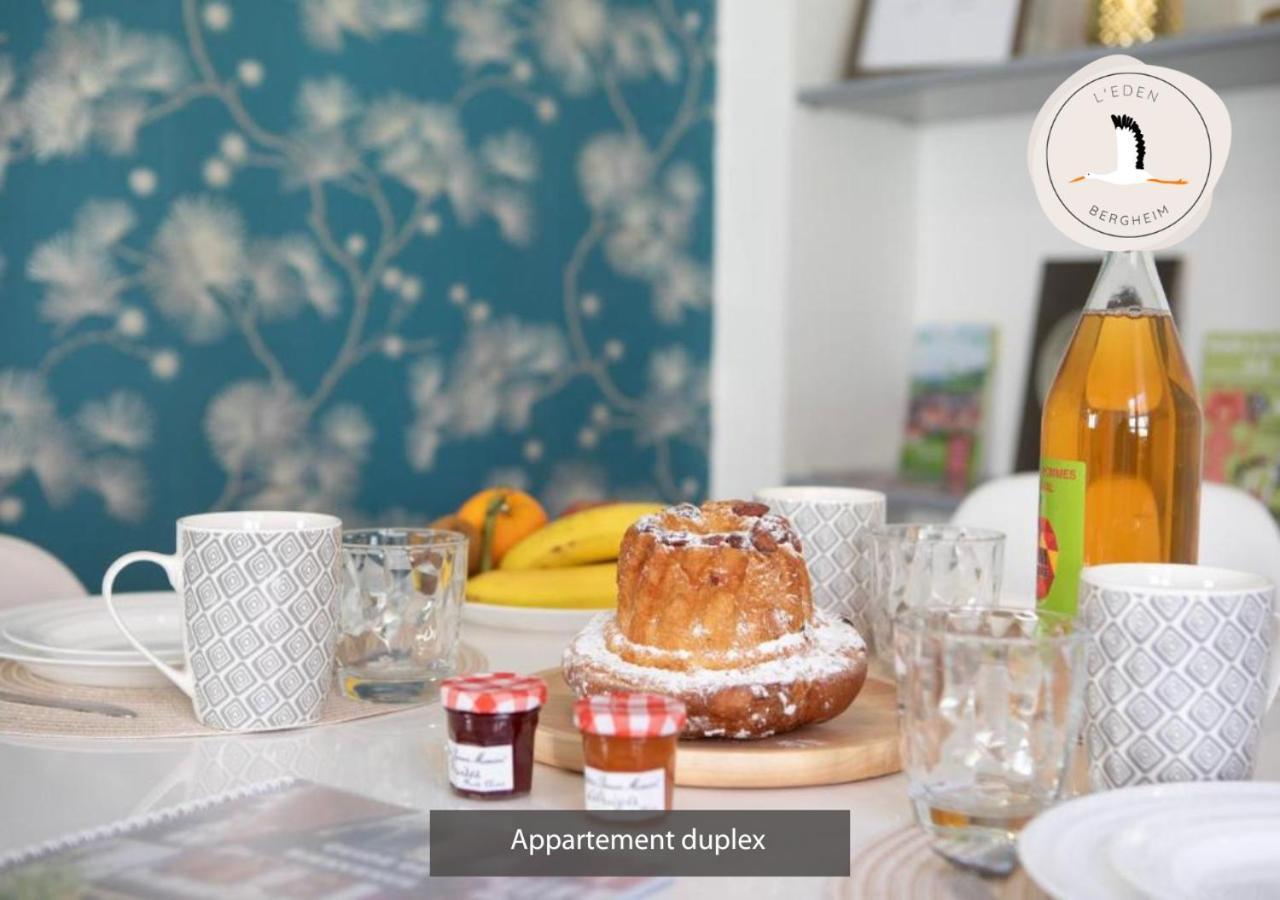 Appartements Duplex 3 Et 4 Personnes - Climatisation - Village Elu Parmi Les "Plus Beaux Villages De France" - Route Des Vins - Centre Alsace เบิร์กไฮม์ ภายนอก รูปภาพ