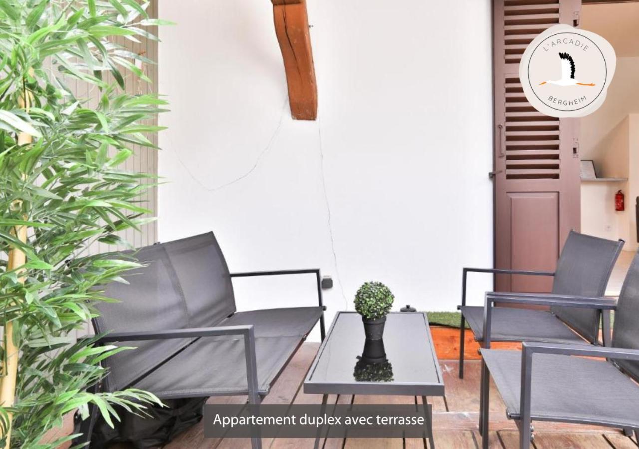 Appartements Duplex 3 Et 4 Personnes - Climatisation - Village Elu Parmi Les "Plus Beaux Villages De France" - Route Des Vins - Centre Alsace เบิร์กไฮม์ ภายนอก รูปภาพ