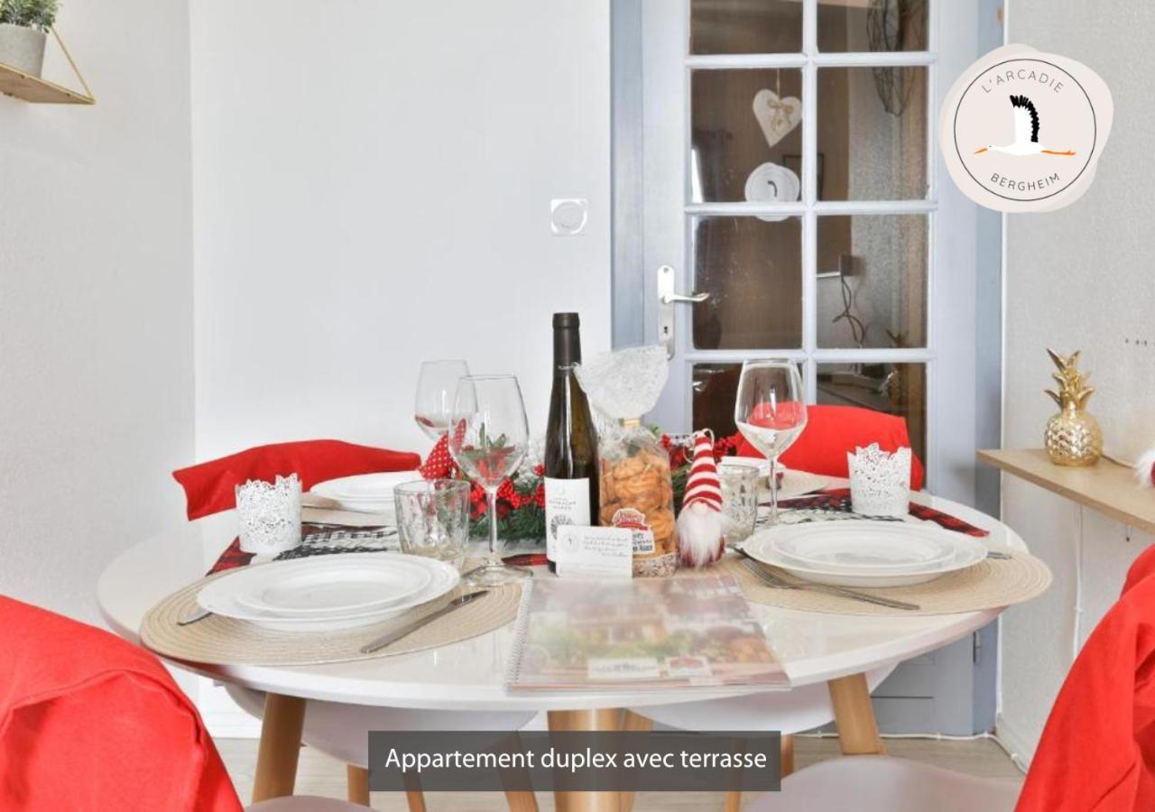 Appartements Duplex 3 Et 4 Personnes - Climatisation - Village Elu Parmi Les "Plus Beaux Villages De France" - Route Des Vins - Centre Alsace เบิร์กไฮม์ ภายนอก รูปภาพ