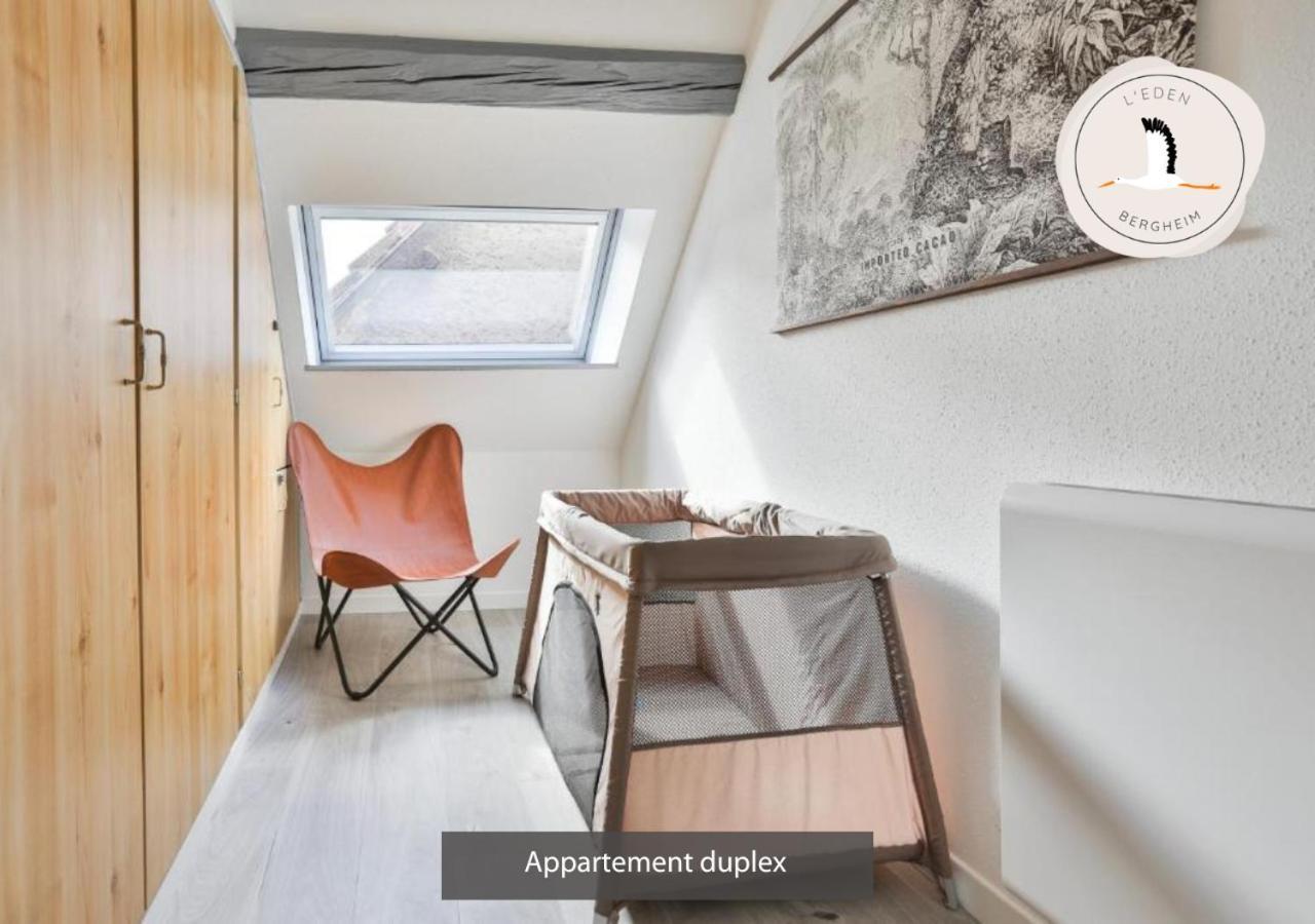 Appartements Duplex 3 Et 4 Personnes - Climatisation - Village Elu Parmi Les "Plus Beaux Villages De France" - Route Des Vins - Centre Alsace เบิร์กไฮม์ ภายนอก รูปภาพ